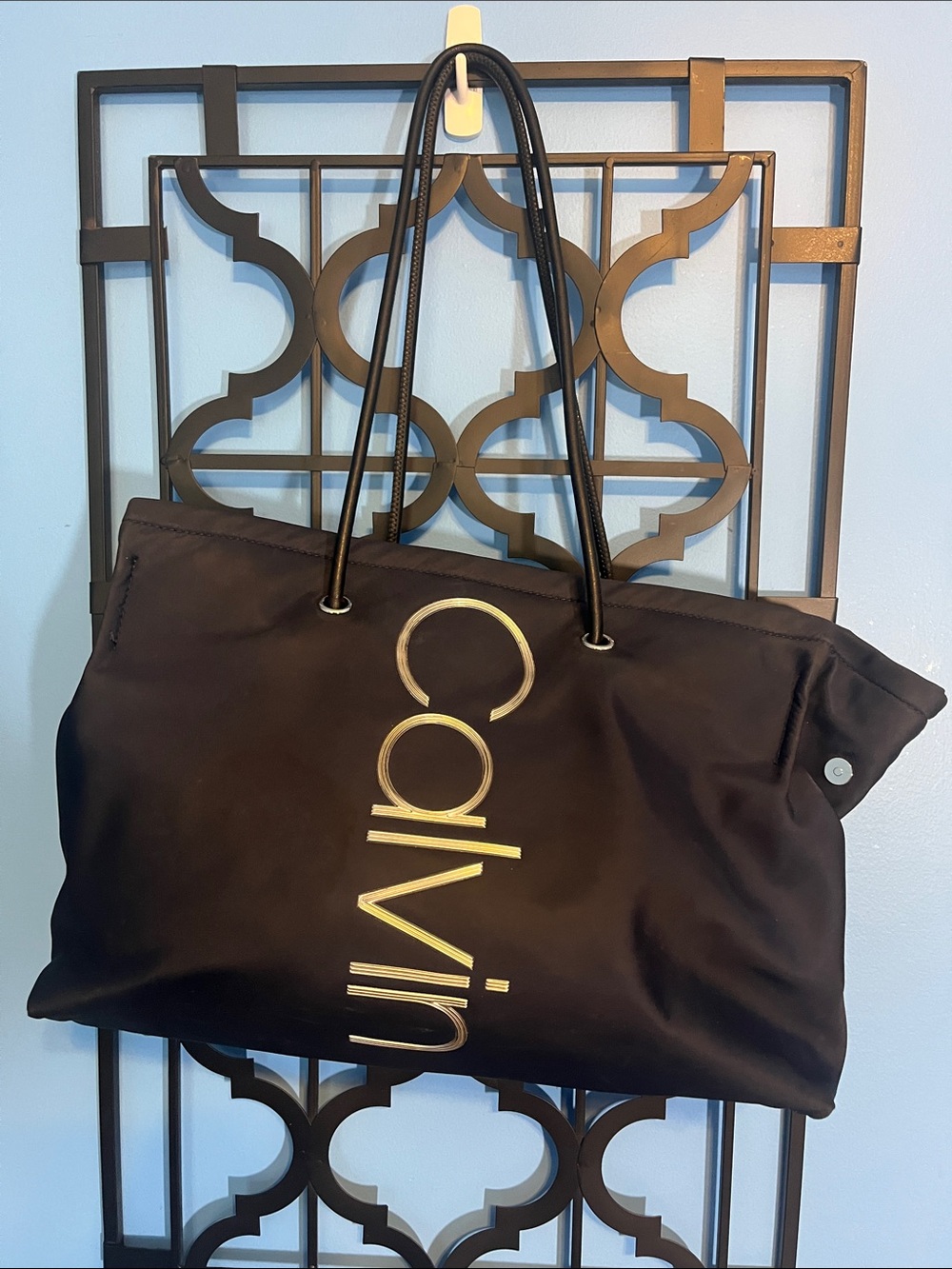 The Calvin Klein Mallory Nylon Tote